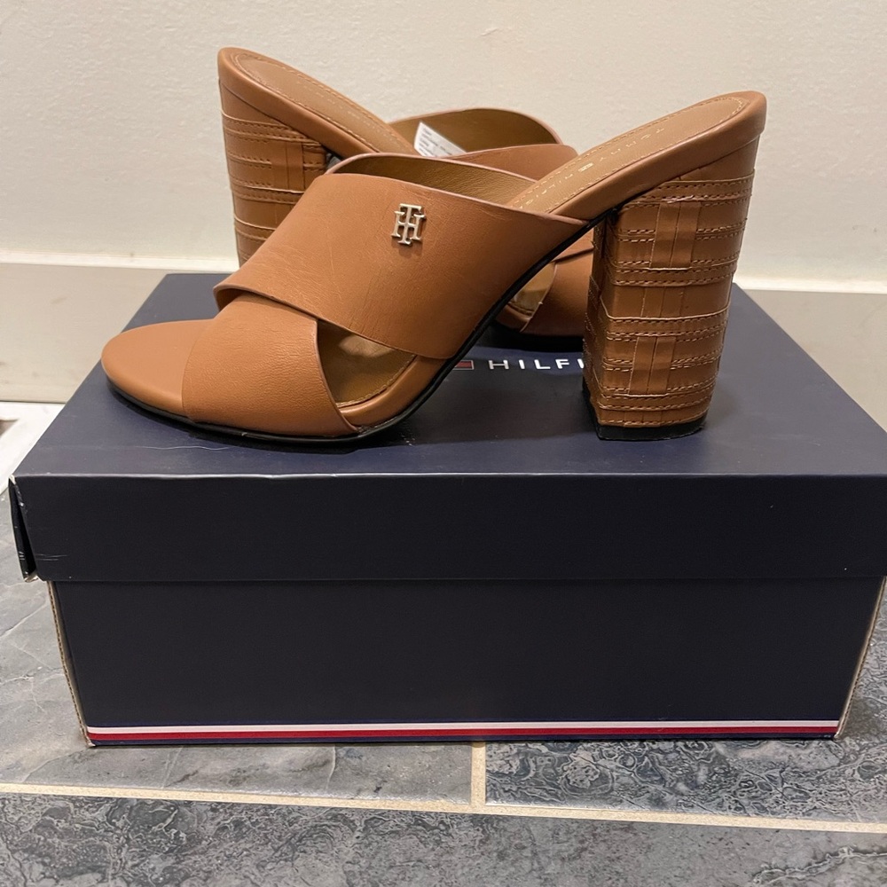 Cross Strap High Heel Sandal